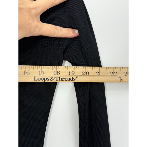 Cache Black Red Floral Embroidered Cardigan Women M Y2K Holidays Vintage - Picture 7 of 7